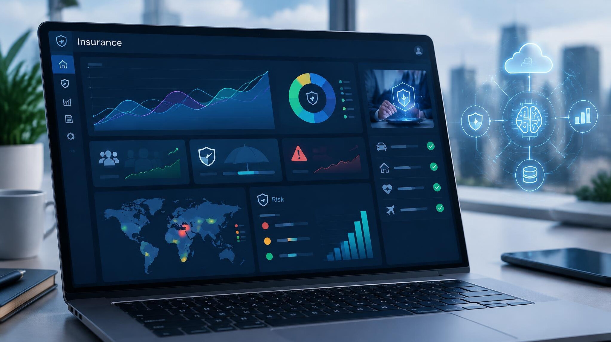 insurance software interface