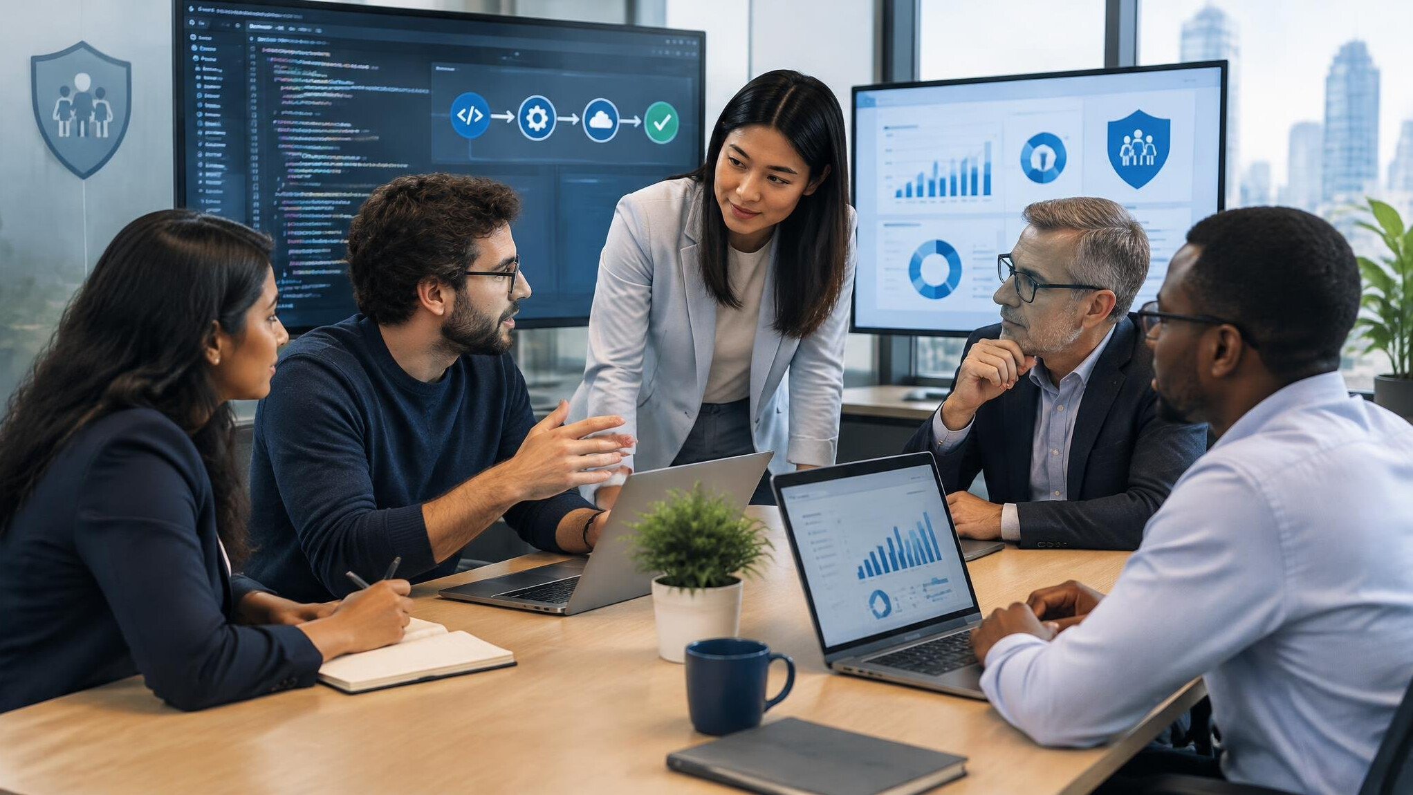 team collaboration meeting